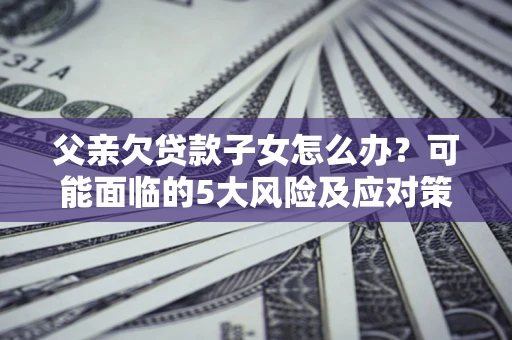 武汉父亲欠贷款子女怎么办?可能面临的5大风险及应对策略 武汉父亲欠贷款子女怎么办?可能面临的5大风险及应对策略