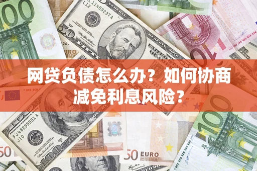 武汉网贷负债怎么办？如何协商减免利息风险？