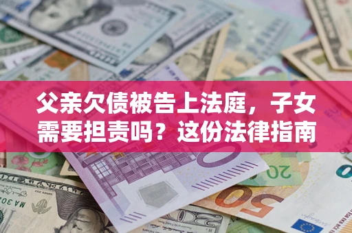 武汉父亲欠债被告上法庭，子女需要担责吗？这份法律指南必须看完