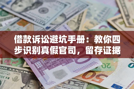 武汉借款诉讼避坑手册：教你四步识别真假官司，留存证据不踩雷