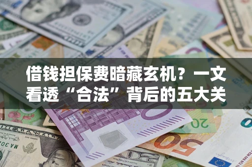 武汉借钱担保费暗藏玄机？一文看透“合法”背后的五大关键陷阱