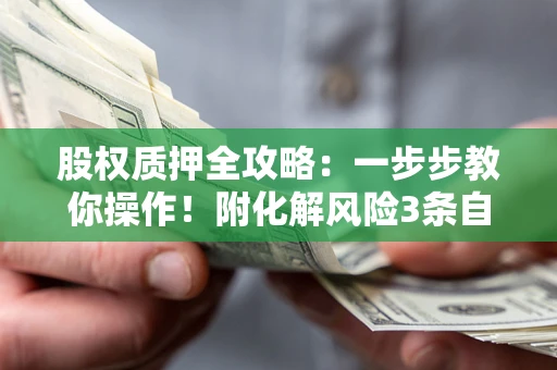 武汉股权质押全攻略：一步步教你操作！附化解风险3条自救法则