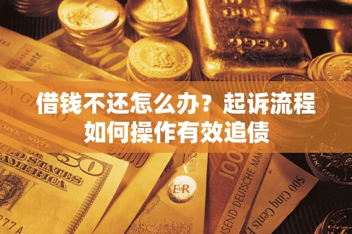 武汉借钱不还怎么办？起诉流程如何操作有效追债