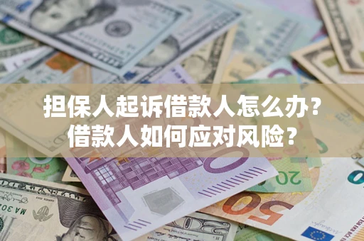 武汉担保人起诉借款人怎么办？借款人如何应对风险？