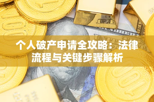武汉个人破产申请全攻略：法律流程与关键步骤解析