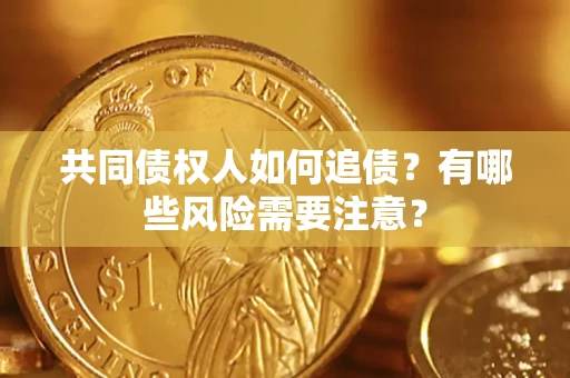 武汉共同债权人如何追债？有哪些风险需要注意？