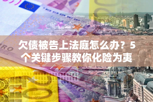 武汉欠债被告上法庭怎么办？5个关键步骤教你化险为夷