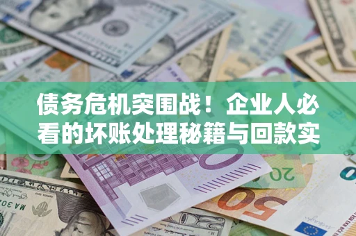 武汉债务危机突围战！企业人必看的坏账处理秘籍与回款实战指南